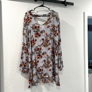 Floral Mossimo supply co size L gently worn short dress